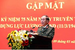 Bộ Công an gặp mặt kỷ niệm 75 năm Ngày truyền thống xây dựng lực lượng CAND