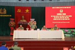 Chương trình gặp mặt, đối thoại giữa Bí thư Đảng ủy, Hiệu trưởng với cán bộ, đoàn viên, hội viên Trường Đại học An ninh nhân dân