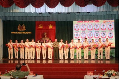 Đảng ủy Trường Đại học An ninh nhân dân tổ chức thành công Hội thi Bí thư Chi bộ giỏi năm 2023, khối cán bộ, giáo viên