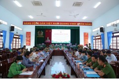 Trường Đại học An ninh nhân dân tổ chức khảo sát, tiền trạm tổ chức hoạt động thực tế và chiến dịch Thanh niên tình nguyện hè năm 2023 tại Huyện Châu Thành, Tỉnh Đồng Tháp.