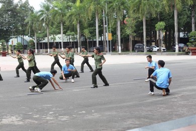 Trường Đại học An ninh nhân dân tổ chức Hội thi đồng diễn bài võ Mai Hoa quyền trong Hội thao kỷ niệm 60 năm Ngày thành lập Trường (09/10/1963 - 09/10/2023)