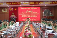 Đảng ủy Trường Đại học An ninh nhân dân tổ chức Hội nghị kiểm điểm Ban Thường vụ Đảng ủy Trường, tổng kết công tác đảng năm học 2022 - 2023; lấy phiếu tín nhiệm các đồng chí trong Ban Giám hiệu giữa nhiệm kỳ 2020 - 2025