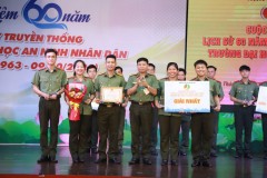 Vòng Chung kết Cuộc thi tìm hiểu "Lịch sử 60 năm xây dựng, phát triển Trường Đại học An ninh nhân dân"