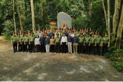 Trường Đại học An ninh nhân dân tổ chức về nguồn kỷ niệm 60 năm Ngày truyền thống Trường An ninh Trung ương Cục miền Nam - Trường Đại học An ninh nhân dân (09/10/1963 - 09/10/2023)