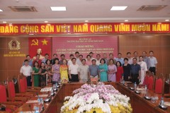 Lớp D17-K4-Học viện An ninh nhân dân tổ chức gặp mặt tại Trường Đại học An ninh nhân dân