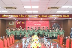 Đảng ủy Trường Đại học An ninh nhân dân tổ chức Hội nghị sơ kết giữa nhiệm kỳ việc thực hiện Nghị quyết Đại hội đại biểu Đảng bộ Trường lần thứ XV và nghị quyết đại hội đảng các cấp nhiệm kỳ 2020 - 2025 trong Đảng bộ Trường
