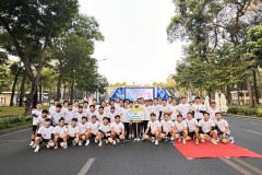 Trường Đại học An ninh nhân dân hưởng ứng "Ngày chạy Olympic vì sức khỏe toàn dân năm 2024"