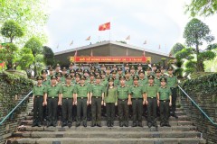 Trường Đại học An ninh nhân dân tổ chức dâng hương, dâng hoa Quốc tổ Hùng Vương