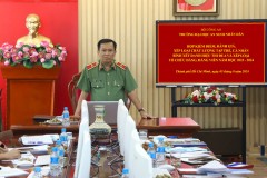 Trường Đại học An ninh nhân dân họp kiểm điểm, đánh giá, xếp loại chất lượng tập thể, cá nhân, bình xét danh hiệu thi đua và xếp loại tổ chức đảng, đảng viên năm học 2023 - 2024