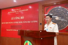 Trường Đại học An ninh nhân dân lấy ý kiến về việc đề cử Nhà giáo tiêu biểu năm 2024