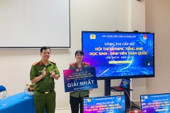 Sinh viên Trường Đại học An ninh nhân dân đạt Giải Nhất Vòng thi cấp Bộ Công an, Hội thi “Olympic Tiếng Anh học sinh, sinh viên toàn quốc” lần thứ VI, năm 2024