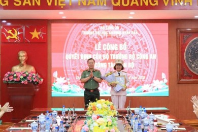 Điều động Đại tá Trần Thị Kim Phụng giữ chức vụ Phó Hiệu trưởng Trường Đại học An ninh nhân dân
