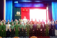 Đồng chí Hiệu trưởng Trường Đại học An ninh nhân dân tham dự Hội nghị Tổng kết 45 năm đào tạo đại học tại Học viện Cảnh sát nhân dân (1975-2020)