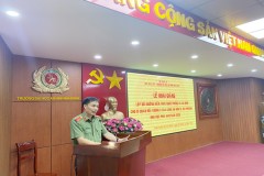 Khai giảng Lớp Bồi dưỡng kiến thức quốc phòng và an ninh cho sĩ quan đối tượng 3 của Công an các tỉnh, thành phố phía Nam năm 2020