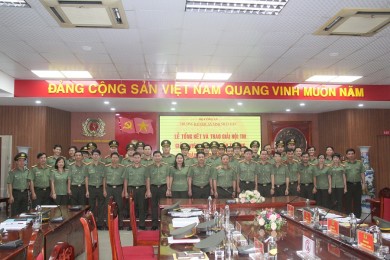 Tổng kết và trao giải Hội thi Giảng viên dạy giỏi cấp Trường Đại học An ninh nhân dân năm học 2020 – 2021