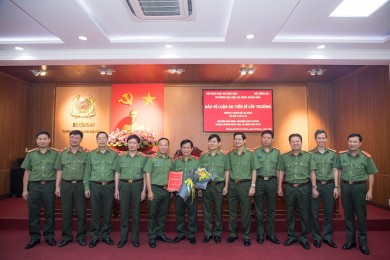 Trường Đại học An ninh nhân dân tổ chức đánh giá luận án tiến sĩ cấp Trường 