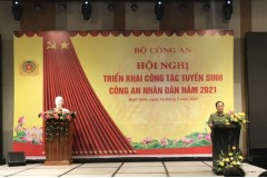 Bộ Công an tổ chức Hội nghị triển khai công tác tuyển sinh Công an nhân dân năm 2021