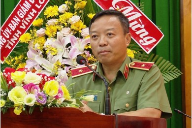 Khai giảng Khóa 1 – Bồi dưỡng cấp chứng chỉ nghiệp vụ điều tra mở tại Công an tỉnh Vĩnh Long