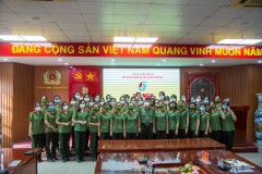 Hội phụ nữ Trường Đại học An ninh nhân dân tổ chức Hội nghị triển khai chương trình công tác năm học 2021 - 2022 và tổ chức gặp mặt hội viên mới