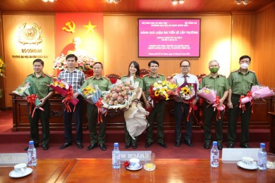 Trường Đại học An ninh nhân dân tổ chức đánh giá cấp Trường luận án tiến sĩ của nghiên cứu sinh Nguyễn Thị Duyên Oanh