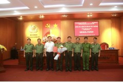 Trường Đại học An ninh nhân dân tổ chức đánh giá cấp trường luận án tiến sĩ của nghiên cứu sinh Trần Hoàng Anh