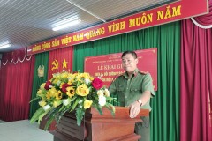 Trường Đại học An ninh nhân dân tổ chức khai giảng Khóa 1 – Bồi dưỡng cấp chứng chỉ nghiệp vụ điều tra mở tại Công an tỉnh Bình Phước