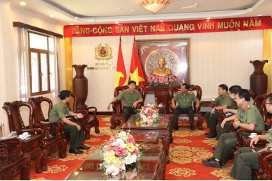 Cục Đào tạo tổ chức kiểm tra điều kiện mở chuyên ngành đào tạo mới tại Trường Đại học An ninh nhân dân