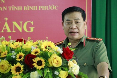 Trường Đại học An ninh nhân dân tổ chức Lễ Bế giảng Khóa 1 – Bồi dưỡng cấp chứng chỉ nghiệp vụ điều tra mở tại Công an tỉnh Bình Phước
