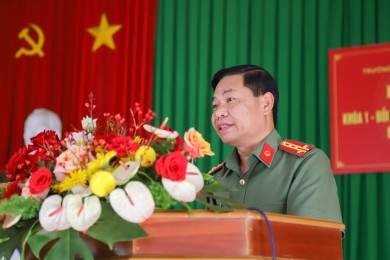 Trường Đại học An ninh nhân dân tổ chức Lễ Bế giảng Khóa 1 – Bồi dưỡng cấp chứng chỉ nghiệp vụ điều tra mở tại Công an tỉnh Lâm Đồng