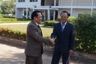 Đoàn công tác của Trường Đại học An ninh nhân dân thăm và làm việc tại Cộng hòa dân chủ nhân dân Lào