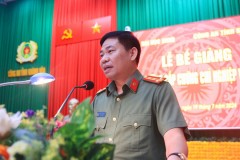 Trường Đại học An ninh nhân dân tổ chức Lễ Bế giảng Lớp Bồi dưỡng cấp chứng chỉ nghiệp vụ điều tra mở tại Công an tỉnh Khánh Hòa năm 2024