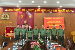 Trường Đại học An ninh nhân dân khảo sát điều kiện mở lớp Trung cấp lý luận chính trị tại Công an các tỉnh Phú Yên, Đắk Lắk, Bình Thuận, Bà Rịa - Vũng Tàu