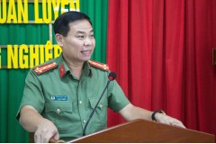 Trường Đại học An ninh nhân dân phối hợp với Công an tỉnh Đắk Lắk  tổ chức Lễ Khai giảng lớp Trung cấp lý luận chính trị, khóa 2, hệ không tập trung, lớp thứ 1 tổ chức tại Đắk Lắk