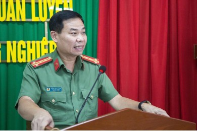 Trường Đại học An ninh nhân dân phối hợp với Công an tỉnh Đắk Lắk  tổ chức Lễ Khai giảng lớp Trung cấp lý luận chính trị, khóa 2, hệ không tập trung, lớp thứ 1 tổ chức tại Đắk Lắk
