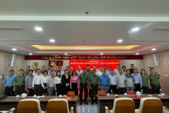 Trường Đại học An ninh nhân dân phối hợp với Công an tỉnh Đồng Nai  tổ chức Lễ Bế giảng lớp bồi dưỡng Bảo vệ an ninh kinh tế  trong hội nhập quốc tế cho lãnh đạo doanh nghiệp trên địa bàn tỉnh Đồng Nai