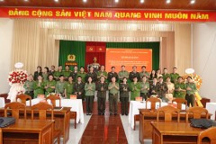 Trường Đại học An ninh nhân dân phối hợp với Công an tỉnh Lâm Đồng tổ chức Lễ Khai giảng lớp Trung cấp lý luận chính trị, khóa 2, hệ không tập trung, lớp thứ 8,9  tổ chức tại Công an tỉnh Lâm Đồng
