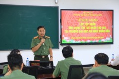 Khai giảng lớp tập huấn ứng dụng trí tuệ nhân tạo (AI) tại Trường Đại học An ninh nhân dân
