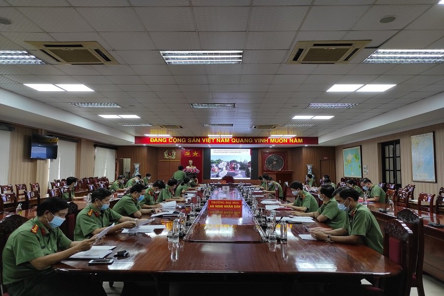 Hội đồng đảm bảo chất lượng giáo dục họp thông qua kết quả kiểm định chất lượng cơ sở giáo dục đại học tại trường đại học An ninh nhân dân (giai đoạn 2014 – 2019) và xác định nhiệm vụ trọng tâm đảm bảo chất lượng giáo dục trong thời gian tới