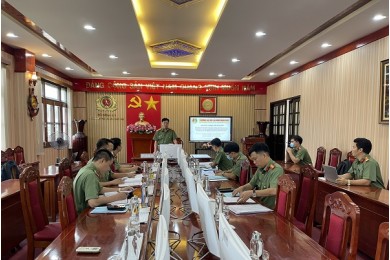 Trường Đại học An ninh nhân dân nghiệm thu sáng kiến “Ứng dụng phần mềm Tagspaces trong lưu trữ, quản lý, khai thác và sử dụng hệ thống ngân hàng câu hỏi thi, đề thi, đáp án tại Trường Đại học An ninh nhân dân”