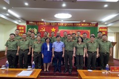  Đoàn cán bộ, giảng viên Trường Đại học An ninh nhân dân tham gia lớp Tập huấn “Kỹ năng tự đánh giá chất lượng chương trình đào tạo các trình độ của giáo dục đại học trong CAND”