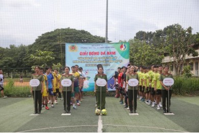 Giải bóng đá nam chào mừng kỷ niệm 10 năm thành lập Phòng Khảo thí và đảm bảo chất lượng đào tạo (10/10/2012-10/10/2022)