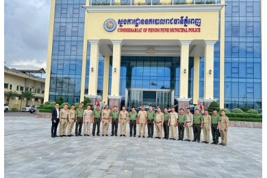 Đoàn công tác của Trường Đại học An ninh nhân dân sang Campuchia khảo sát, đánh giá chất lượng kết quả hợp tác giáo dục, đào tạo cán bộ Bộ Nội vụ Vương quốc Campuchia