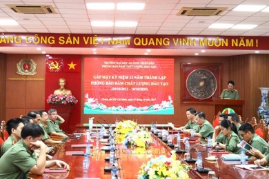 Tổ chức gặp mặt kỷ niệm 13 năm thành lập Phòng Bảo đảm chất lượng đào tạo