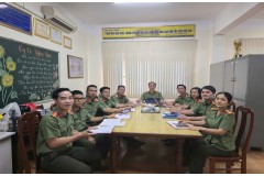 Chi bộ Phòng Bảo đảm chất lượng đào tạo tổ chức Hội nghị sinh hoạt chuyên đề học tập, quán triệt và thực hiện Nghị quyết Đại hội đại biểu Đảng bộ Công an Trung ương lần thứ VIII, nhiệm kỳ 2025 - 2030 và phát động phong trào thi đua Ba nhất