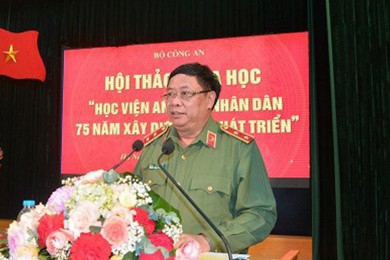 Nâng cao hơn nữa chất lượng đào tạo, xứng đáng với truyền thống 75 năm xây dựng và phát triển của Học viện An ninh nhân dân