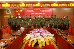 Hội thảo khoa học với chủ đề “Đảm bảo an ninh, trật tự trong quá trình triển khai và xây dựng Đề án “Chiến lược xây dựng và hoàn thiện Nhà nước pháp quyền xã hội chủ nghĩa Việt Nam đến năm 2030, định hướng đến năm 2045”