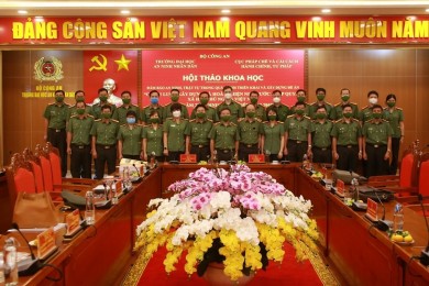 Hội thảo khoa học với chủ đề “Đảm bảo an ninh, trật tự trong quá trình triển khai và xây dựng Đề án “Chiến lược xây dựng và hoàn thiện Nhà nước pháp quyền xã hội chủ nghĩa Việt Nam đến năm 2030, định hướng đến năm 2045”