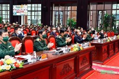 Chủ tịch nước Nguyễn Xuân Phúc dự Hội nghị Quân chính toàn quân năm 2021