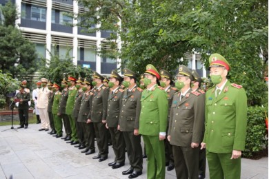 Đảng ủy Công an Trung ương, Bộ Công an dâng hương tưởng niệm Chủ tịch Hồ Chí Minh
