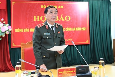 Bộ Công an tổ chức Họp báo thông báo tình hình, kết quả công tác công an năm 2021